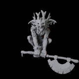 Crouching Forest Goblin Miniature for Dungeons and Dragons, Pathfinder or other TTRPGs