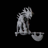 Crouching Forest Goblin Miniature for Dungeons and Dragons, Pathfinder or other TTRPGs