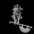 Crouching Forest Goblin Miniature for Dungeons and Dragons, Pathfinder or other TTRPGs