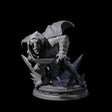 Crouching Ghoul Rogue Miniature for Dungeons and Dragons, Pathfinder or other TTRPGs
