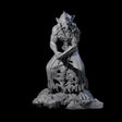 Crouching Mind Flayer Warrior B Miniature for Dungeons and Dragons, Pathfinder or other TTRPGs