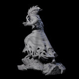 Crouching Mind Flayer Warrior C Miniature for Dungeons and Dragons, Pathfinder or other TTRPGs