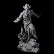 Crouching Mind Flayer Warrior C Miniature for Dungeons and Dragons, Pathfinder or other TTRPGs