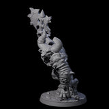 Crouching Minotaur Gladiator Miniature for Dungeons and Dragons, Pathfinder or other TTRPGs