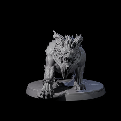 Crouching Sphinx Spawn A Miniature for Dungeons and Dragons, Pathfinder or other TTRPGs