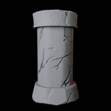 Crumbling Pillar Miniature for Dungeons and Dragons, Pathfinder or other TTRPGs
