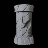Crumbling Pillar Miniature for Dungeons and Dragons, Pathfinder or other TTRPGs