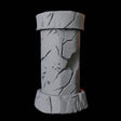 Crumbling Pillar Miniature for Dungeons and Dragons, Pathfinder or other TTRPGs
