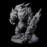 Crunchy Ice Elemental Miniature for Dungeons and Dragons, Pathfinder or other TTRPGs