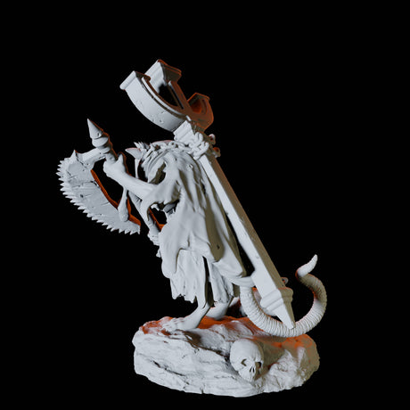 Crusader Ratfolk A Miniature for Dungeons and Dragons, Pathfinder or other TTRPGs