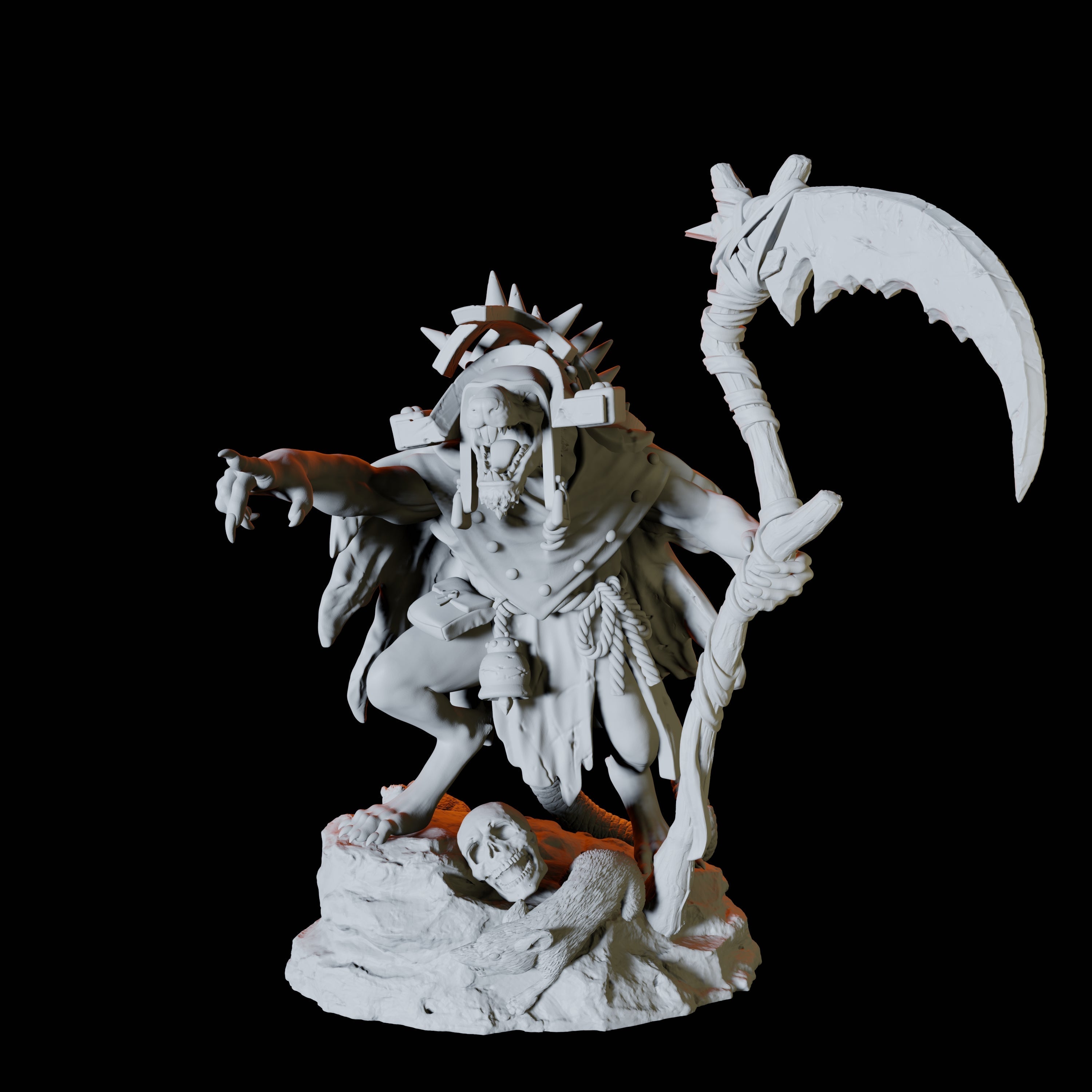 Crusader Ratfolk B Miniature for Dungeons and Dragons, Pathfinder or other TTRPGs