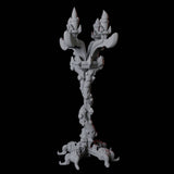 Cthulhu Candelabra Miniature for Dungeons and Dragons, Pathfinder or other TTRPGs