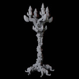 Cthulhu Candelabra Miniature for Dungeons and Dragons, Pathfinder or other TTRPGs