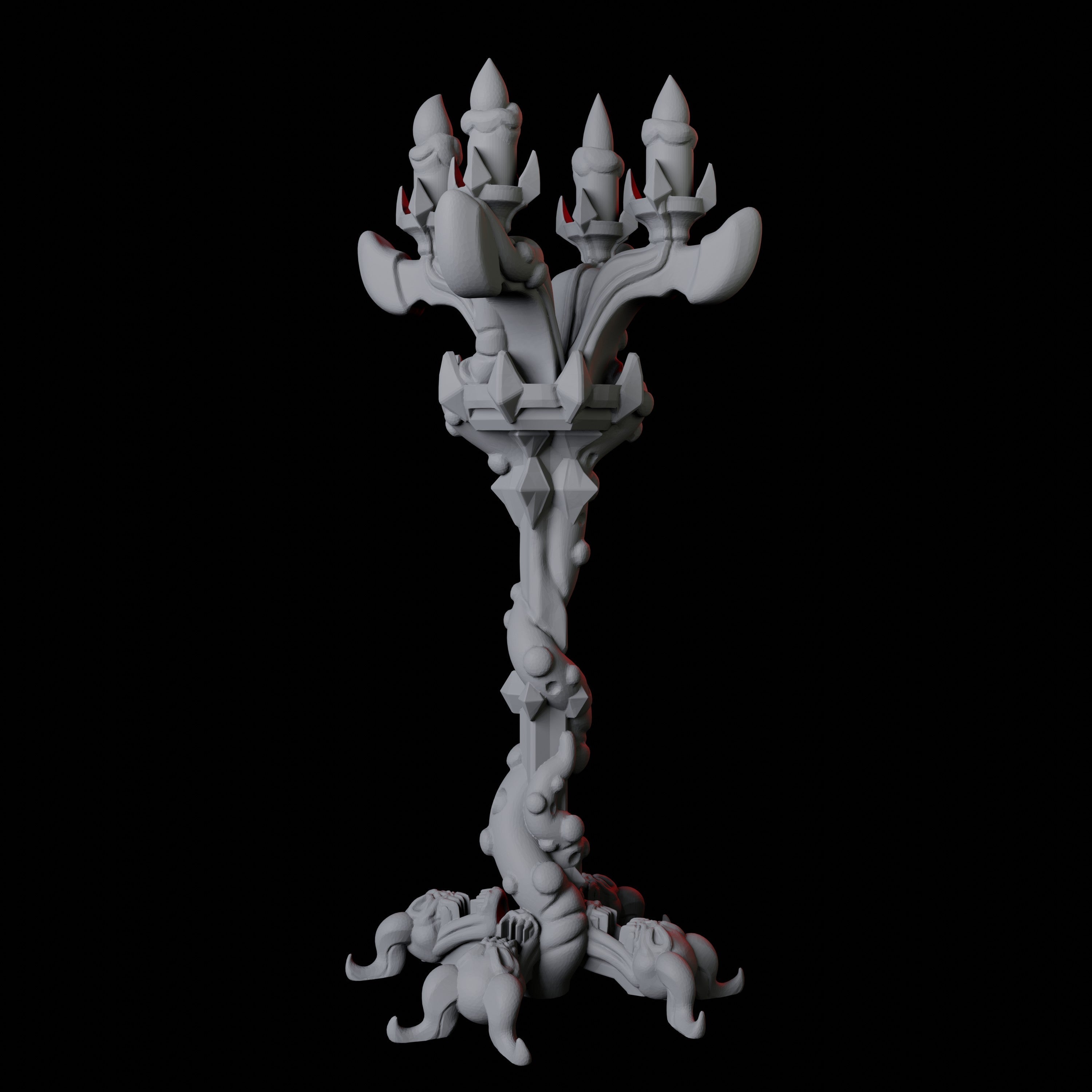 Cthulhu Candelabra Miniature for Dungeons and Dragons