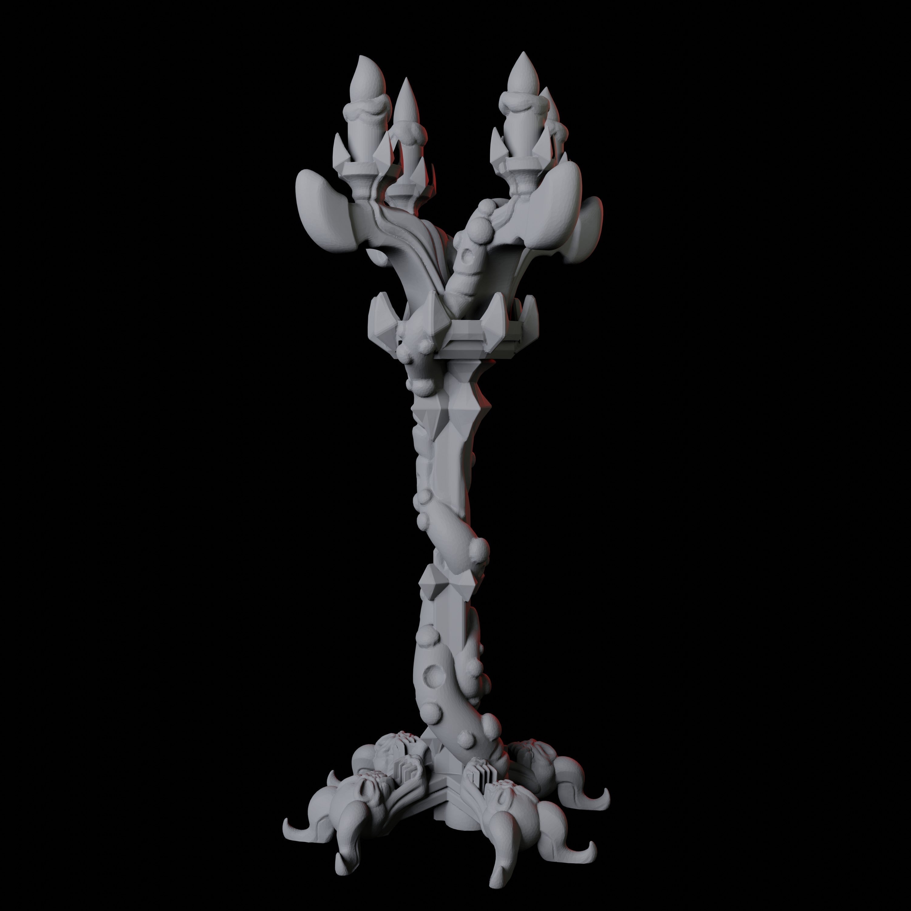 Cthulhu Candelabra Miniature for Dungeons and Dragons