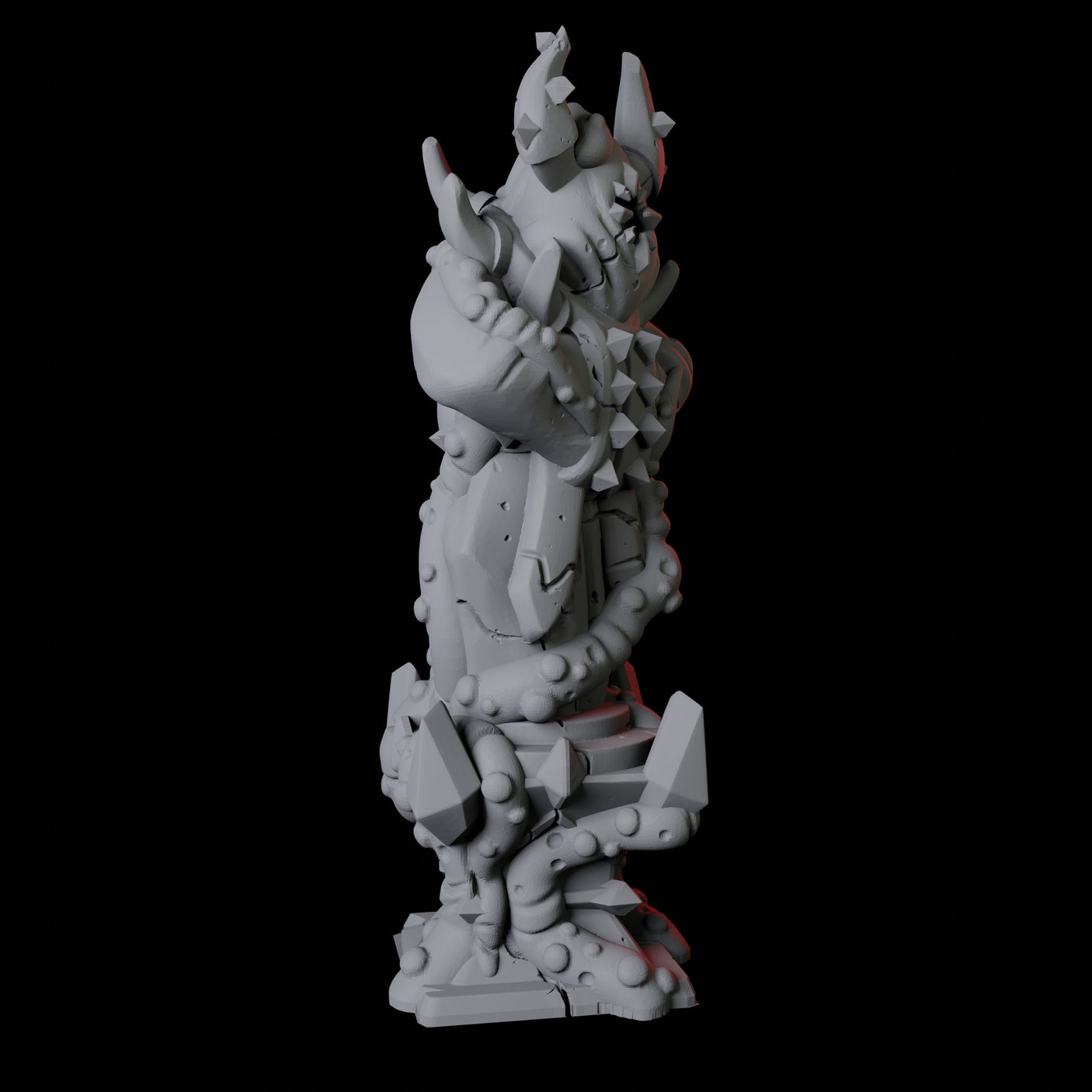 Cthulhu Statue Miniature for Dungeons and Dragons, Pathfinder or other TTRPGs