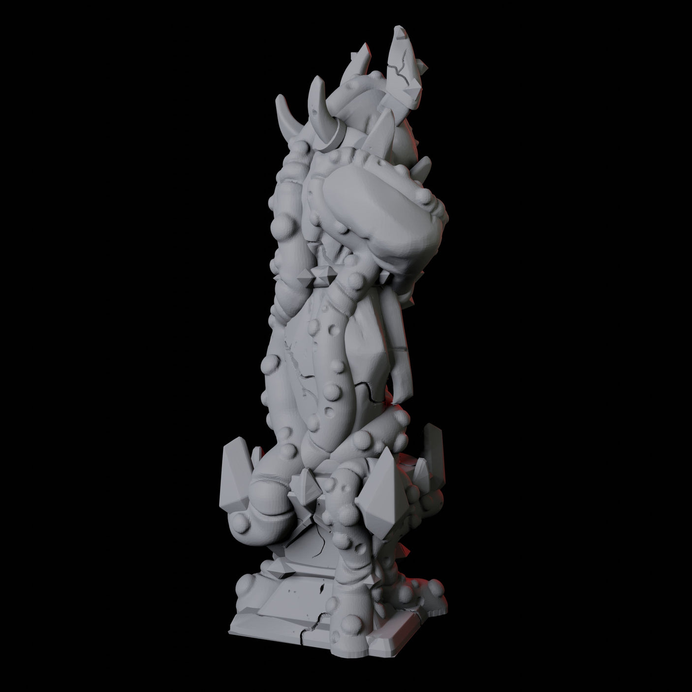 Cthulhu Statue Miniature for Dungeons and Dragons, Pathfinder or other TTRPGs