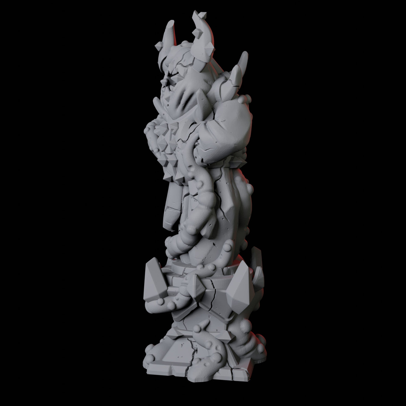 Cthulhu Statue Miniature for Dungeons and Dragons, Pathfinder or other TTRPGs