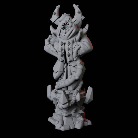 Cthulhu Statue Miniature for Dungeons and Dragons, Pathfinder or other TTRPGs