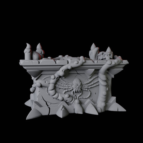 Cthulhu Tomb Miniature for Dungeons and Dragons, Pathfinder or other TTRPGs
