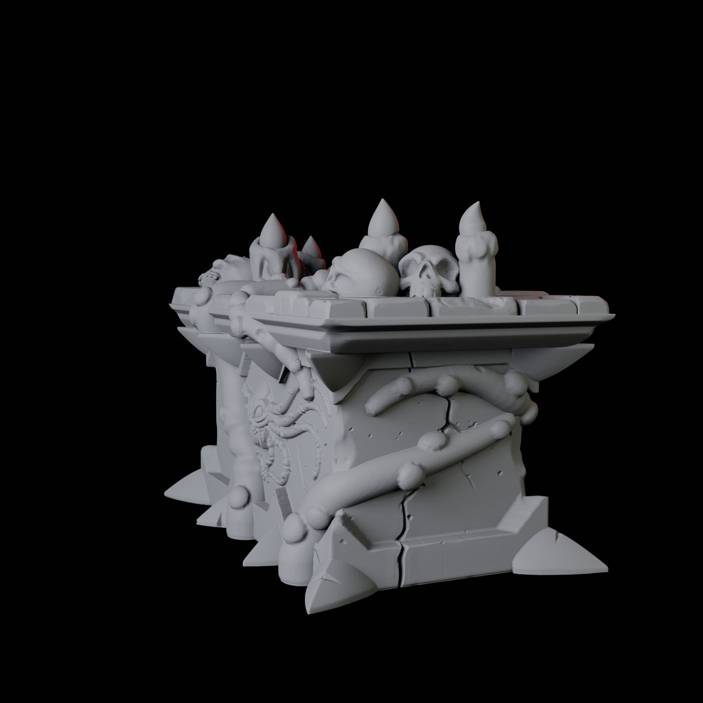 Cthulhu Tomb Miniature for Dungeons and Dragons, Pathfinder or other TTRPGs