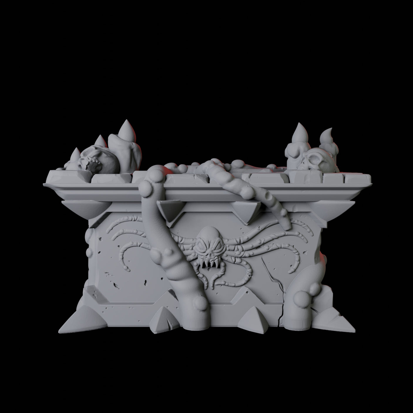 Cthulhu Tomb Miniature for Dungeons and Dragons, Pathfinder or other TTRPGs