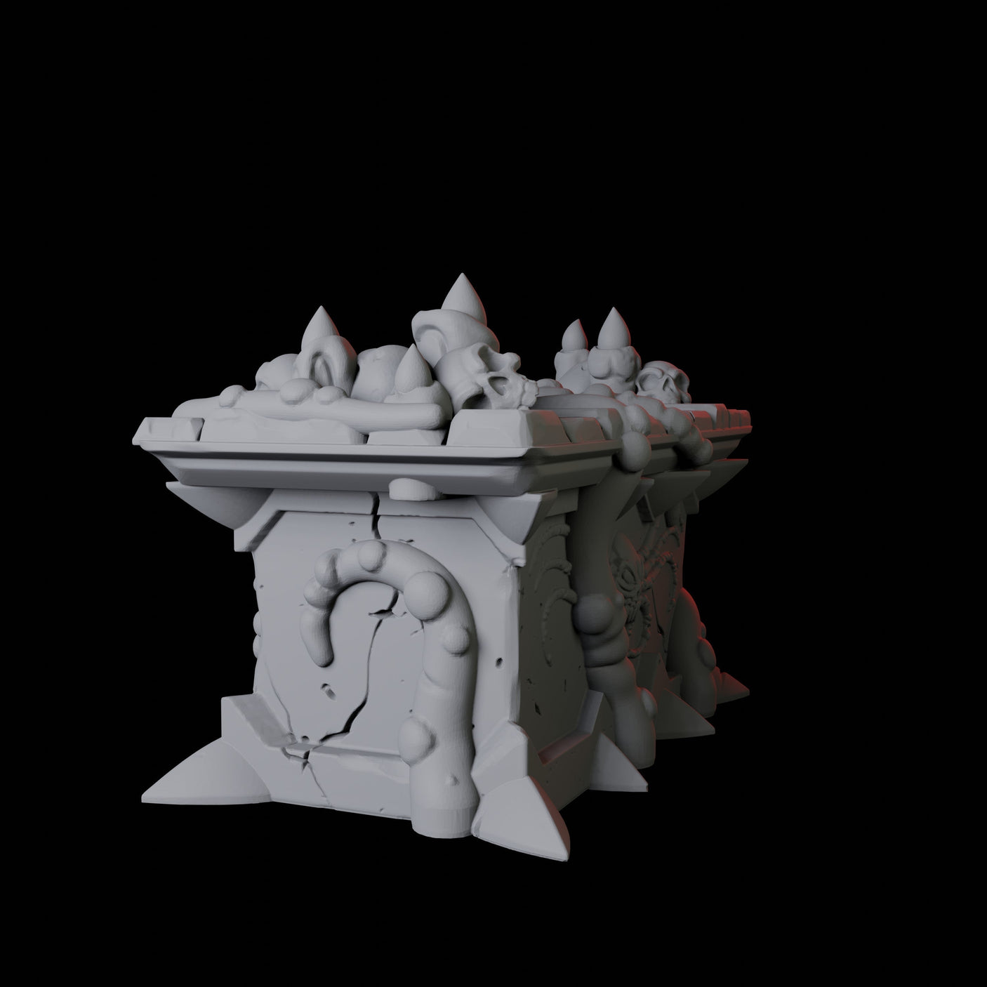 Cthulhu Tomb Miniature for Dungeons and Dragons, Pathfinder or other TTRPGs