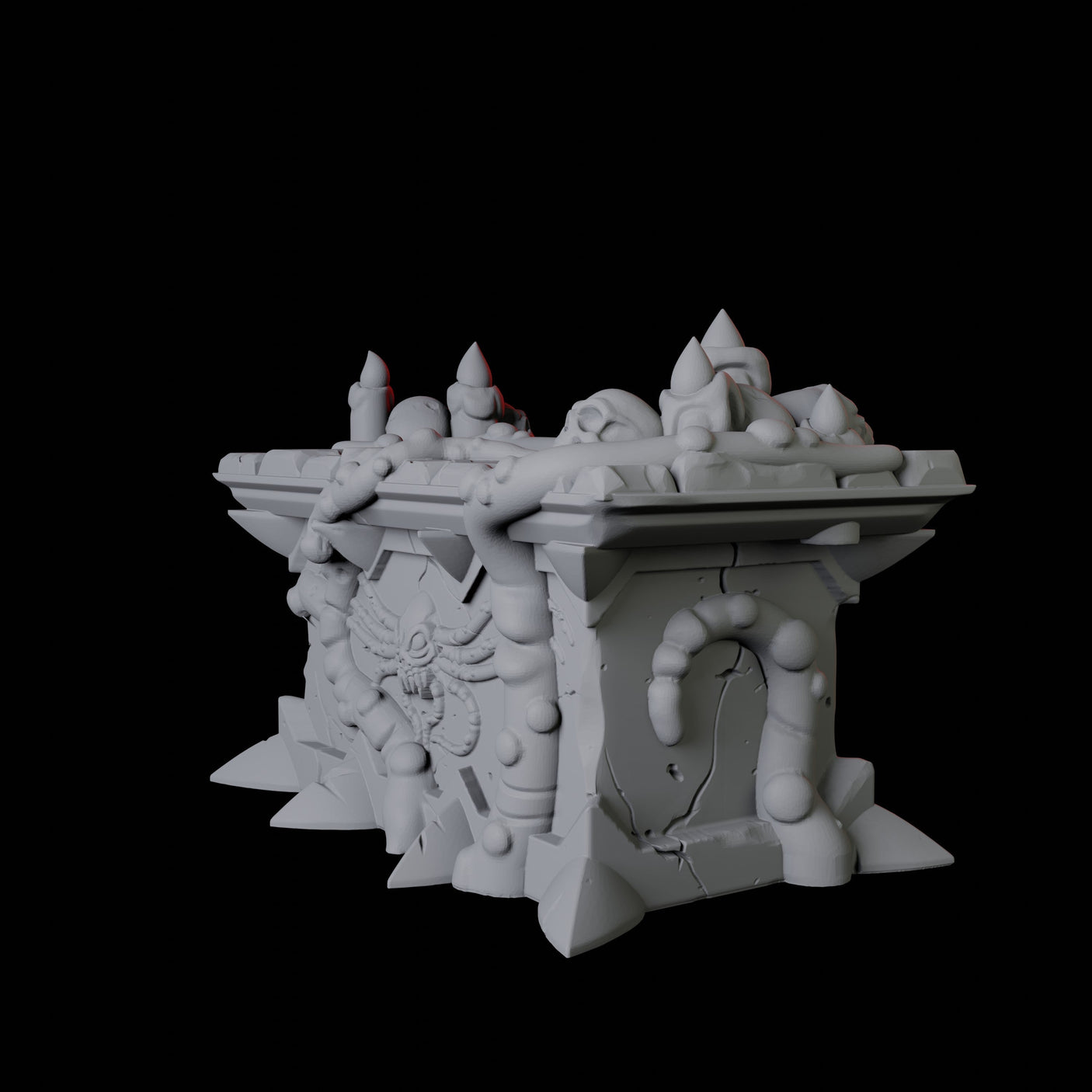 Cthulhu Tomb Miniature for Dungeons and Dragons, Pathfinder or other TTRPGs