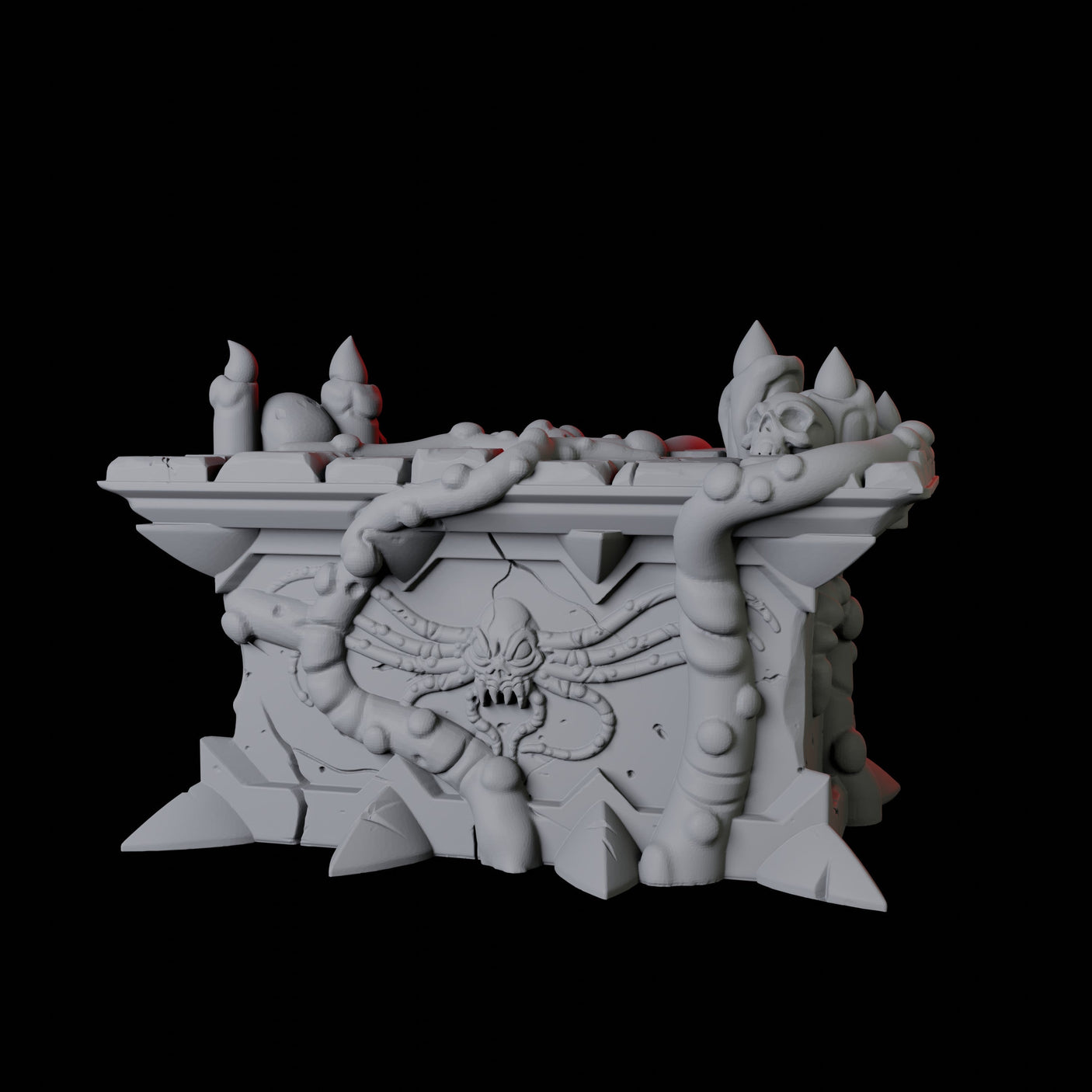 Cthulhu Tomb Miniature for Dungeons and Dragons, Pathfinder or other TTRPGs