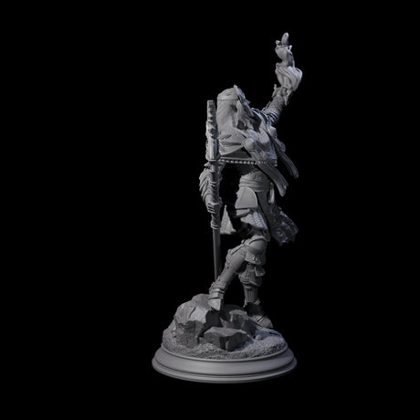 Cult Leader Elf Battlemage Miniature for Dungeons and Dragons, Pathfinder or other TTRPGs
