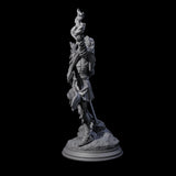 Cult Leader Elf Battlemage Miniature for Dungeons and Dragons, Pathfinder or other TTRPGs