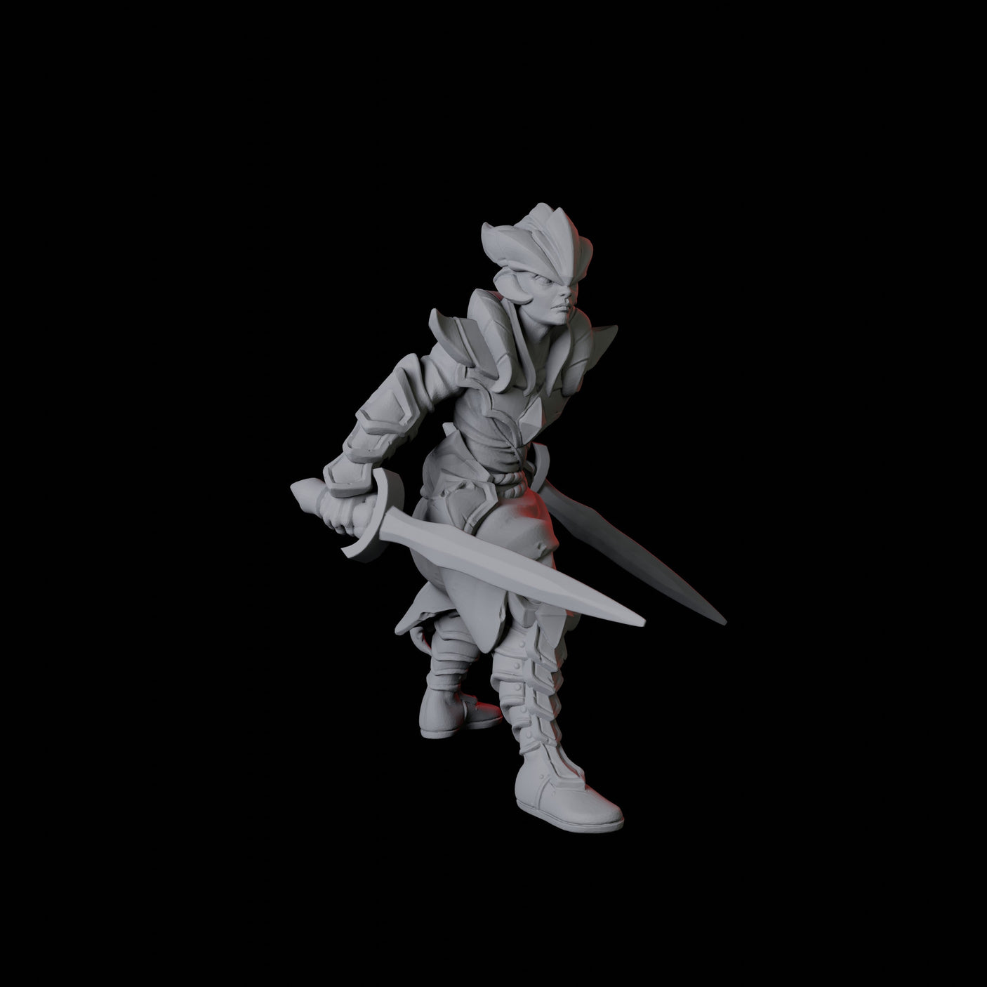 Cultist B Miniature for Dungeons and Dragons, Pathfinder or other TTRPGs