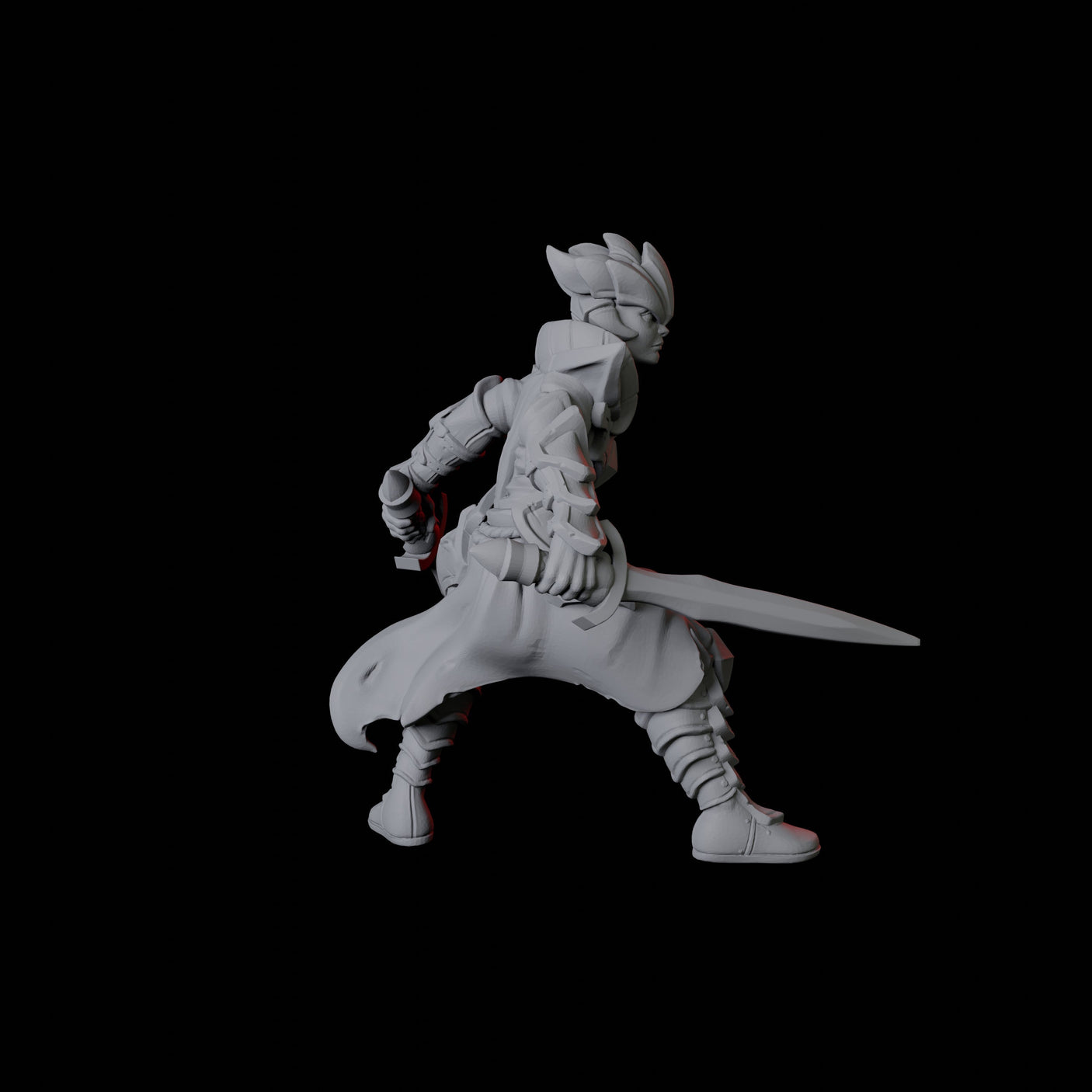 Cultist B Miniature for Dungeons and Dragons, Pathfinder or other TTRPGs