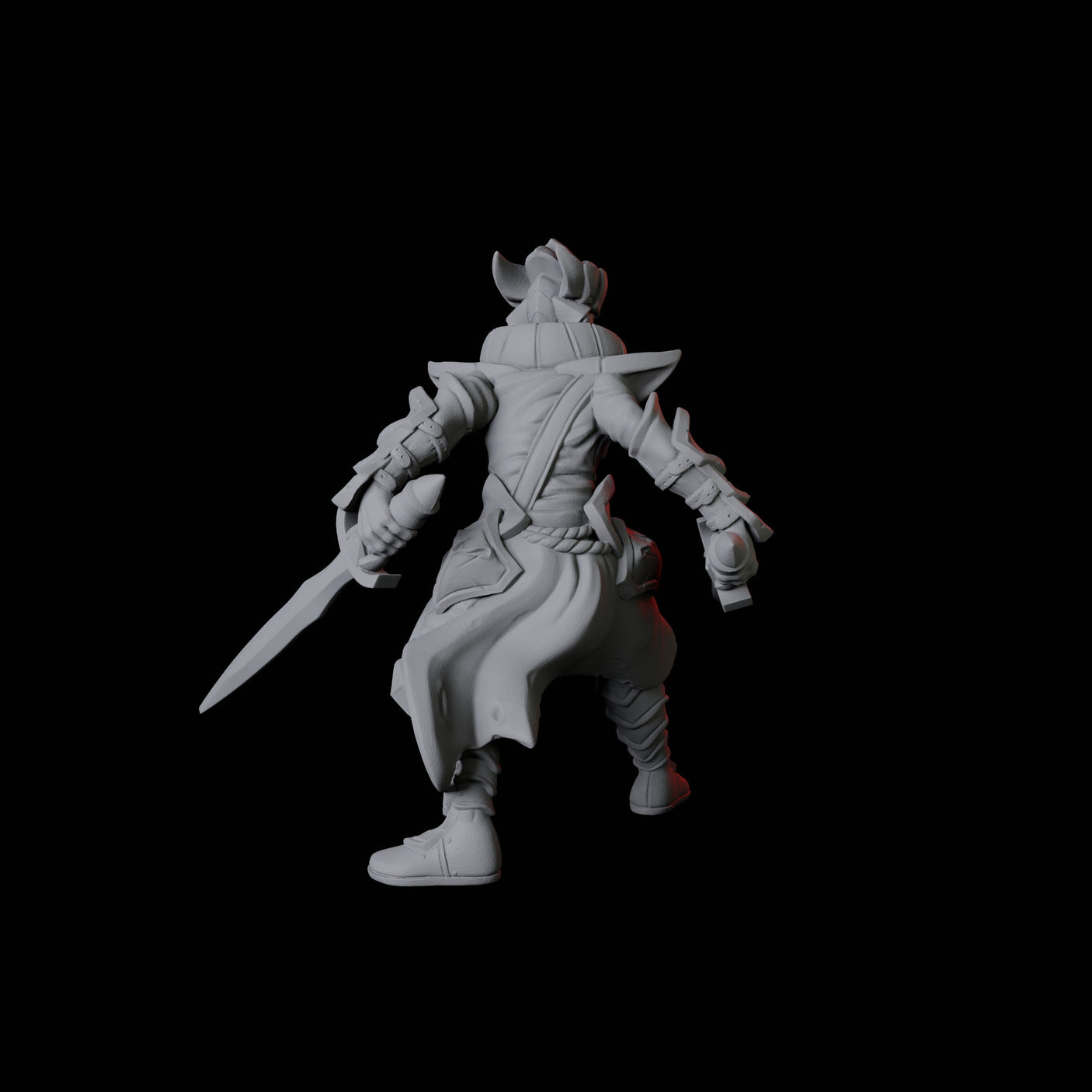 Cultist B Miniature for Dungeons and Dragons, Pathfinder or other TTRPGs