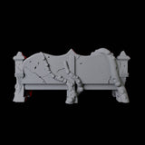 Cultist Bench Miniature for Dungeons and Dragons, Pathfinder or other TTRPGs