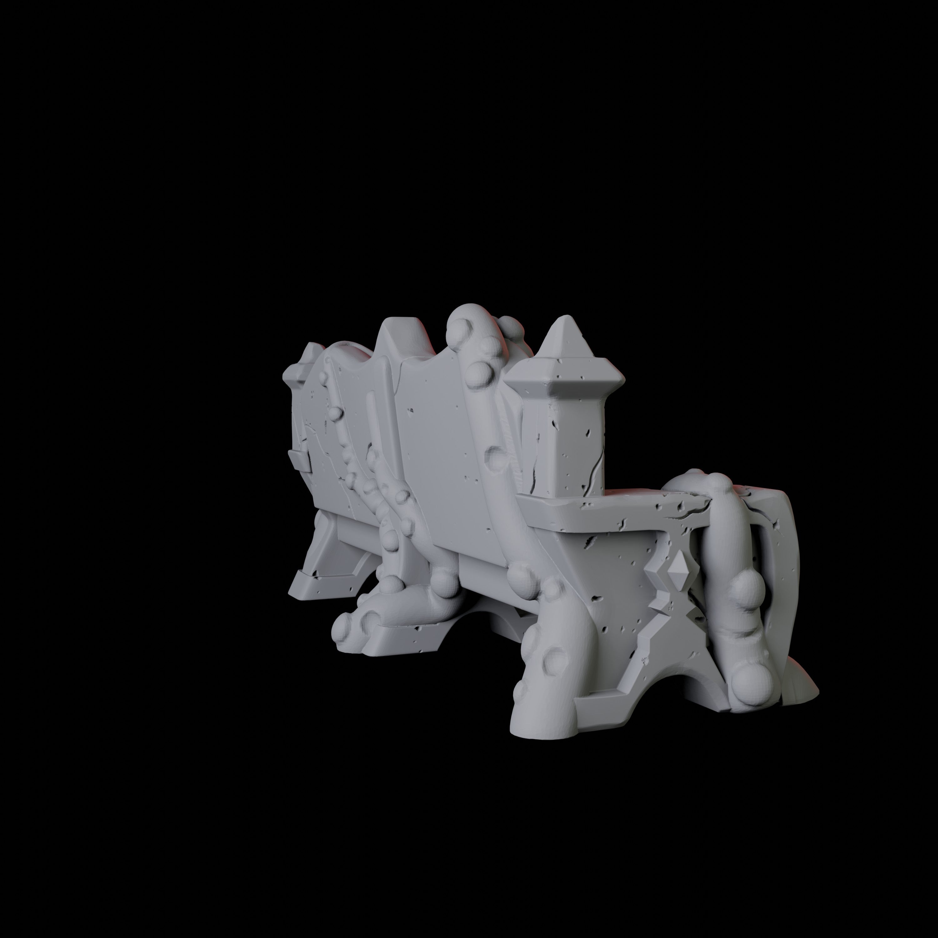 Cultist Bench Miniature for Dungeons and Dragons