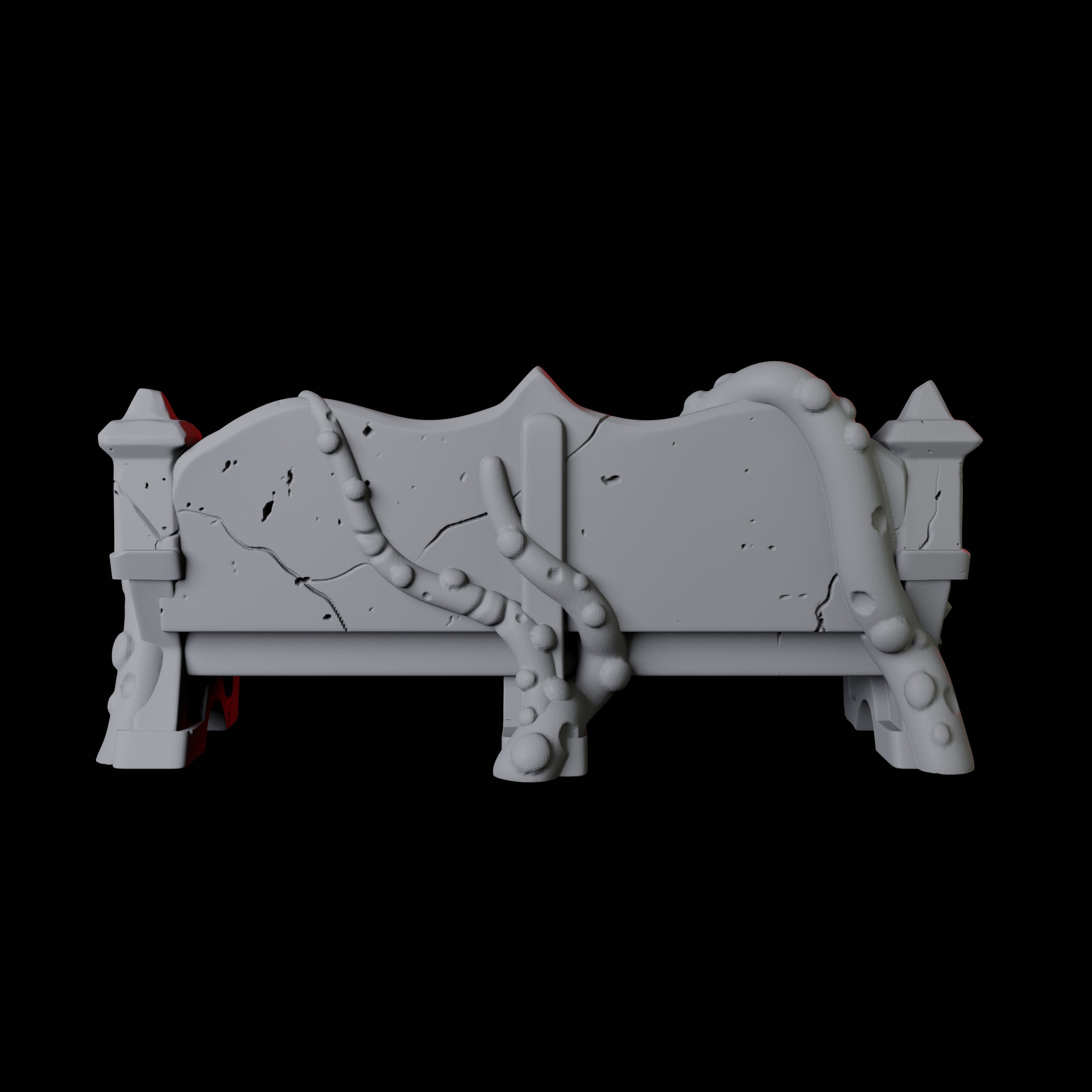 Cultist Bench Miniature for Dungeons and Dragons