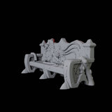 Cultist Bench Miniature for Dungeons and Dragons, Pathfinder or other TTRPGs