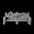 Cultist Bench Miniature for Dungeons and Dragons, Pathfinder or other TTRPGs
