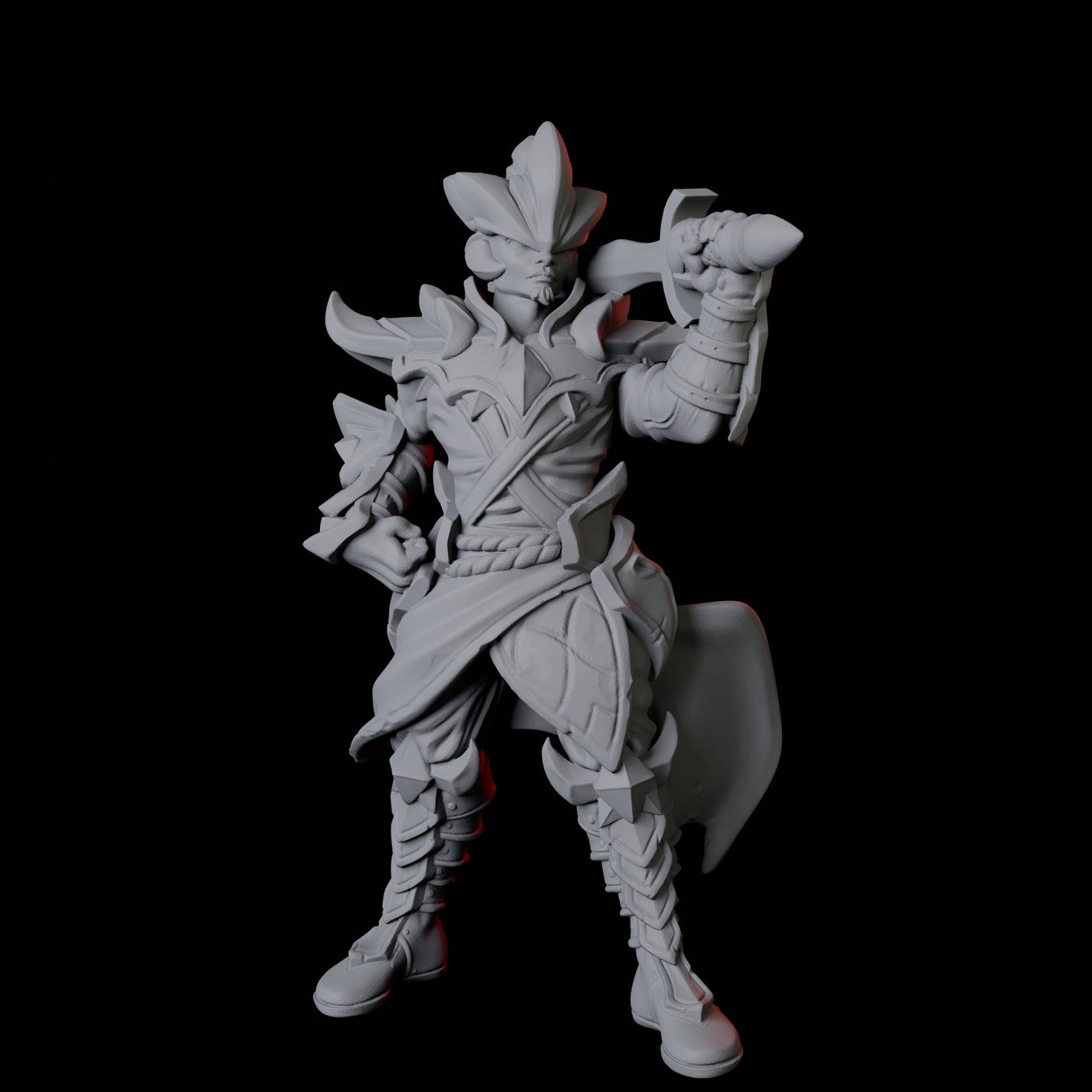 Cultist C Miniature for Dungeons and Dragons, Pathfinder or other TTRPGs