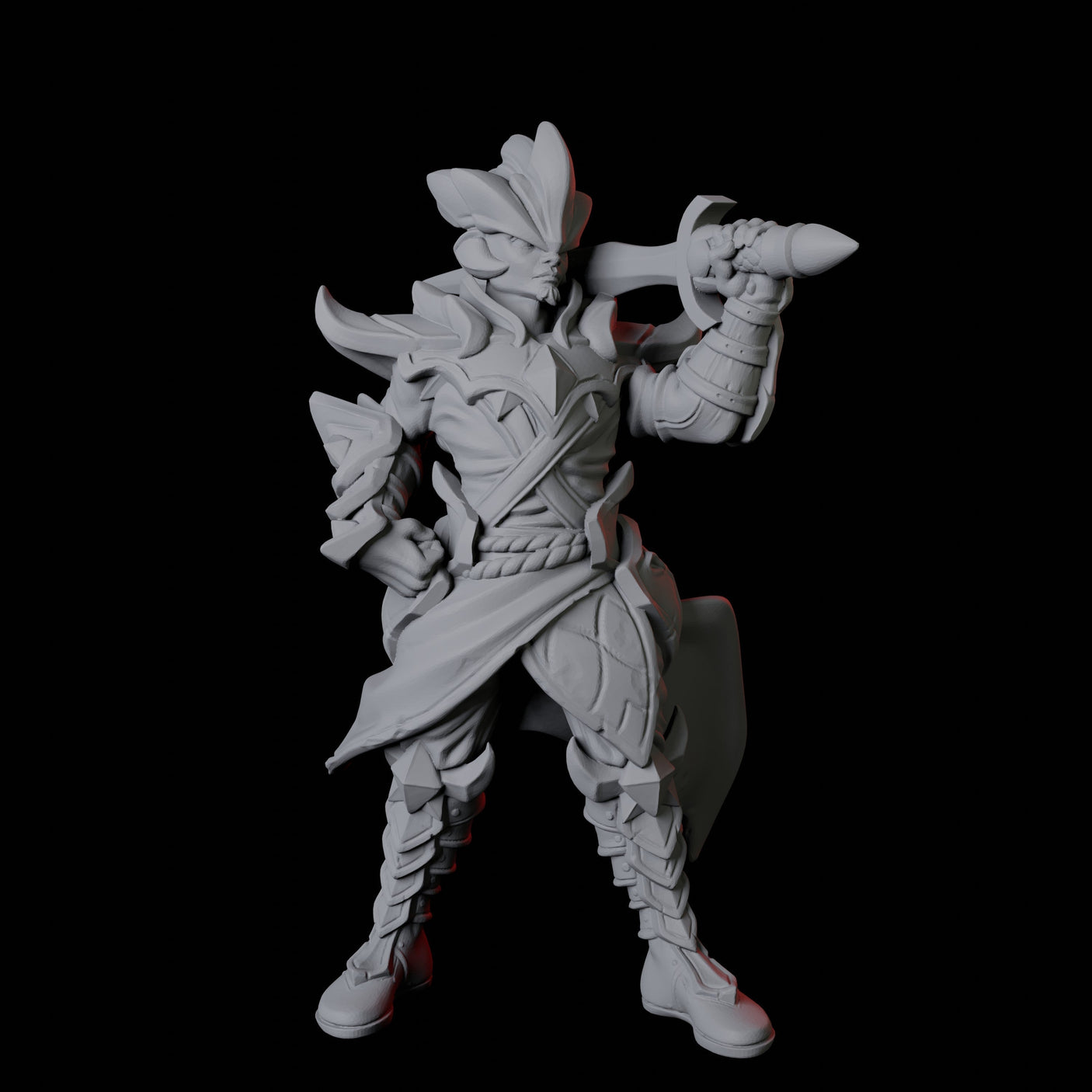 Cultist C Miniature for Dungeons and Dragons, Pathfinder or other TTRPGs