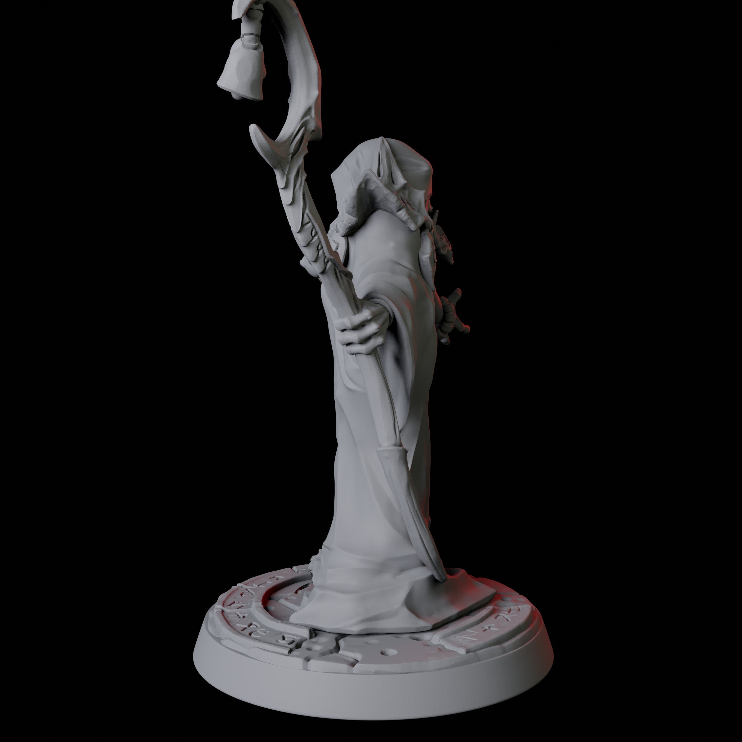 Cultist Pinup Miniature for Dungeons and Dragons - Myth Forged