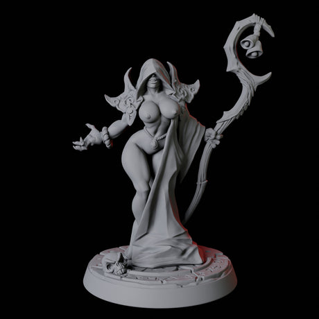 Cultist Pin-up Miniature for Dungeons and Dragons, Pathfinder or other TTRPGs