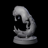 Cunning Arctic Fox Companion A Miniature for Dungeons and Dragons, Pathfinder or other TTRPGs