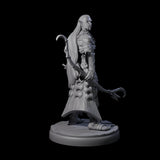 Cunning Dark Elf Archer C Miniature for Dungeons and Dragons, Pathfinder or other TTRPGs