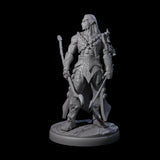 Cunning Dark Elf Archer C Miniature for Dungeons and Dragons, Pathfinder or other TTRPGs