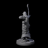 Cunning Dark Elf Archer D Miniature for Dungeons and Dragons, Pathfinder or other TTRPGs