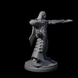Cunning Dark Elf Archer K Miniature for Dungeons and Dragons, Pathfinder or other TTRPGs