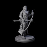 Cunning Dark Elf Archer L Miniature for Dungeons and Dragons, Pathfinder or other TTRPGs