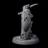 Cunning Drow A Miniature for Dungeons and Dragons, Pathfinder or other TTRPGs